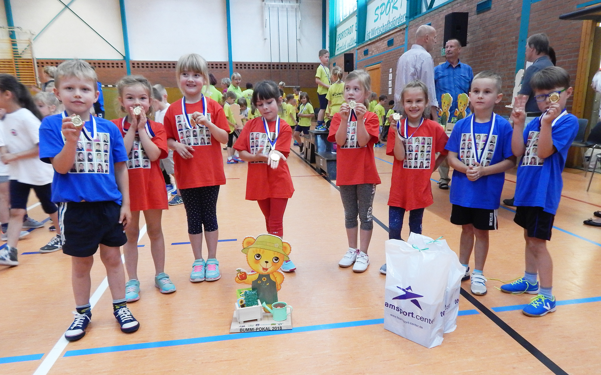 Die stolzen Gewinner